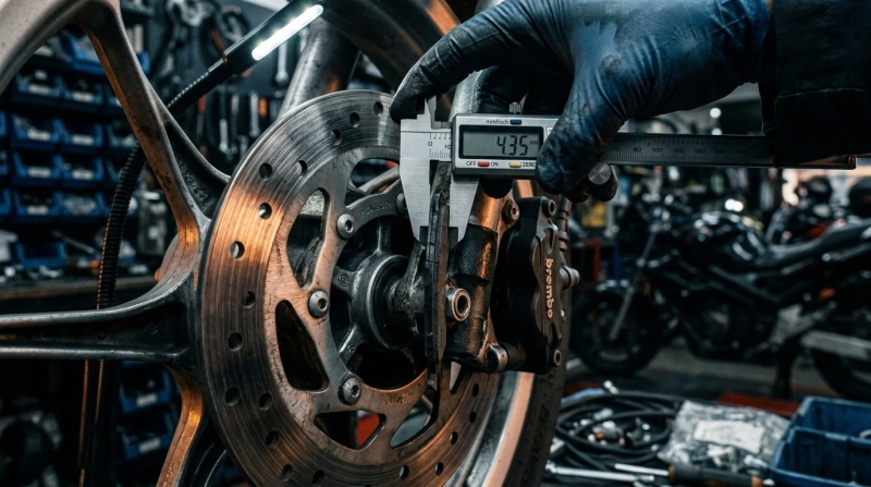 Freins et pneumatiques : la chaîne de sécurité du deux-roues parisien